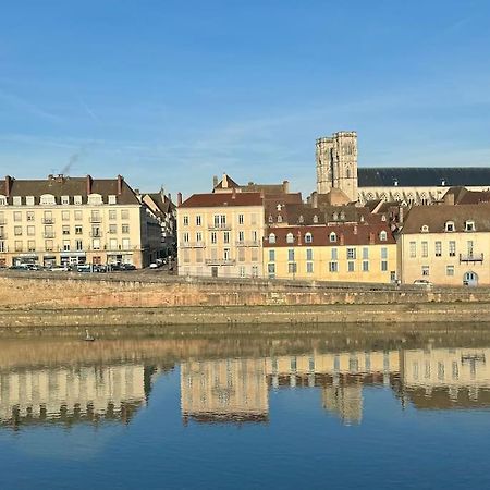 Appartement Avec Magnifique Vue Sur La Saone Et Son Balcon Chalon-sur-Saône Exteriér fotografie